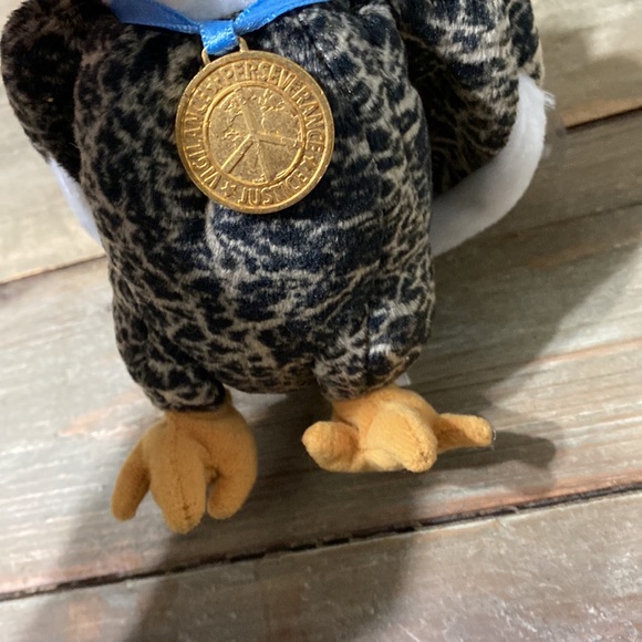 5/45 Ty Beanie Babies Baby Valor the Eagle Patriotic Bird Rare Vintage Collect - Picture 4 of 5